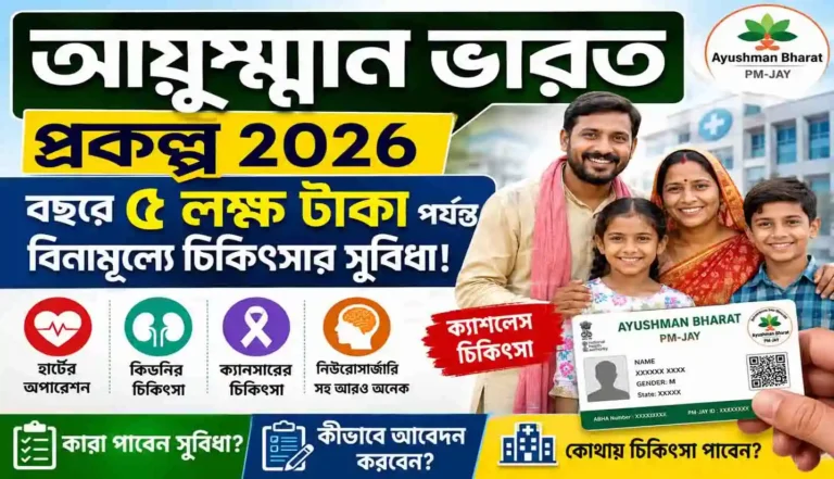 Ayushman Bharat Scheme 2026 West Bengal: আয়ুষ্মান ভারত প্রকল্প ২০২৬: কোন চিকিৎসা পাবেন, কারা যোগ্য ও কীভাবে আবেদন করবেন - West Bengal সম্পূর্ণ গাইড WB SAIN BLOG